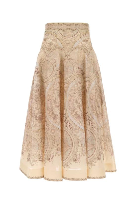 26FW 짐머만 스커트 2411SF262 CRCEL CREAMCELESTIAL