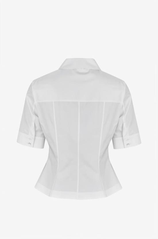  알라이아 블라우스 AA9C0989T611B WHITE - ALAIA