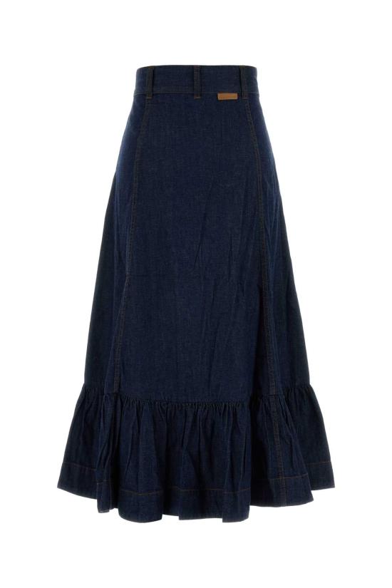 26FW 짐머만 스커트 7197SSS261 INK NAVY - ZIMMERMANN