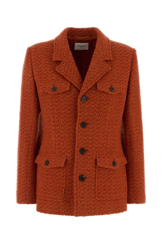26FW 생로랑 자켓 873530Y7D30 7070 ORANGE