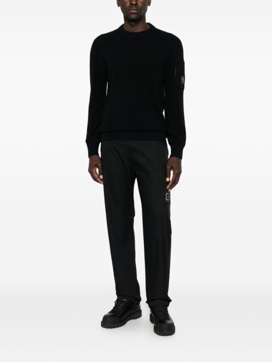  씨피 컴퍼니 탑 21CMKN297A006170A999 AI26 BLACK - C.P. COMPANY
