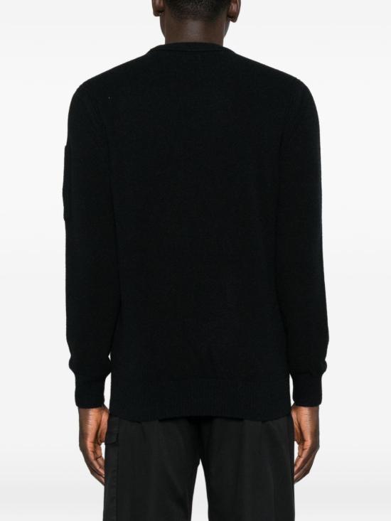  씨피 컴퍼니 탑 21CMKN297A006170A999 AI26 BLACK - C.P. COMPANY