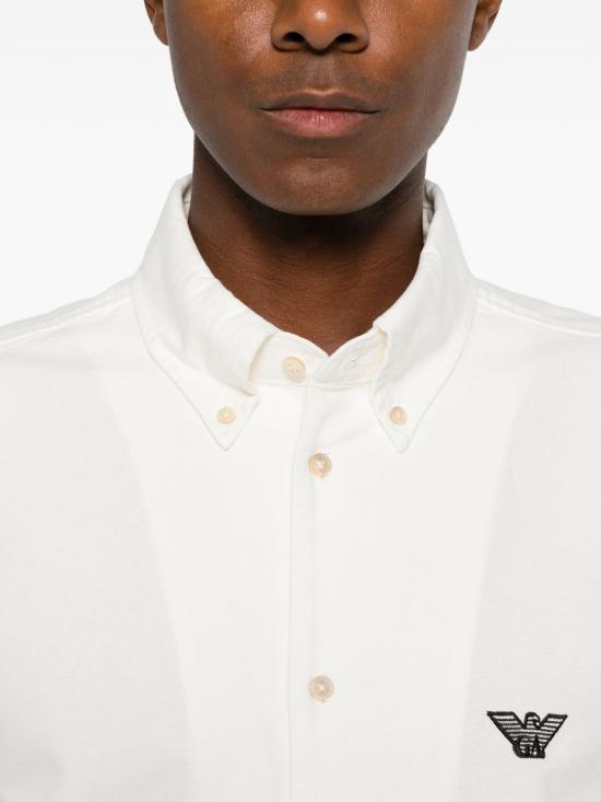  엠포리오 아르마니 셔츠 EM007368AF27952U0003 AI26 WHITE - EMPORIO ARMANI