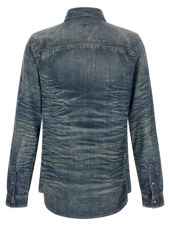 26FW 디젤 셔츠 DI343616BM BLUE - DIESEL