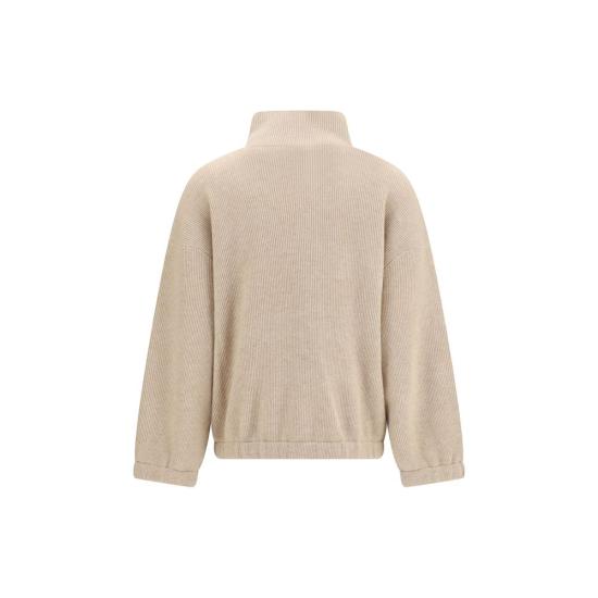 26FW 브루넬로 쿠치넬리 긴팔 티셔츠 BRM12250004PC059BB BEIGE - BRUNELLO CUCINELLI