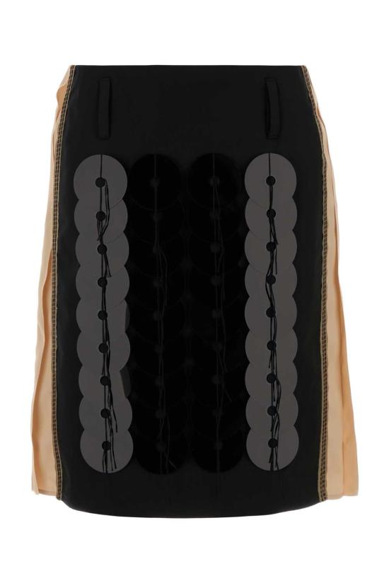 26FW 마르니 스커트 GOMA0896QSUSR036 00N99 BLACK