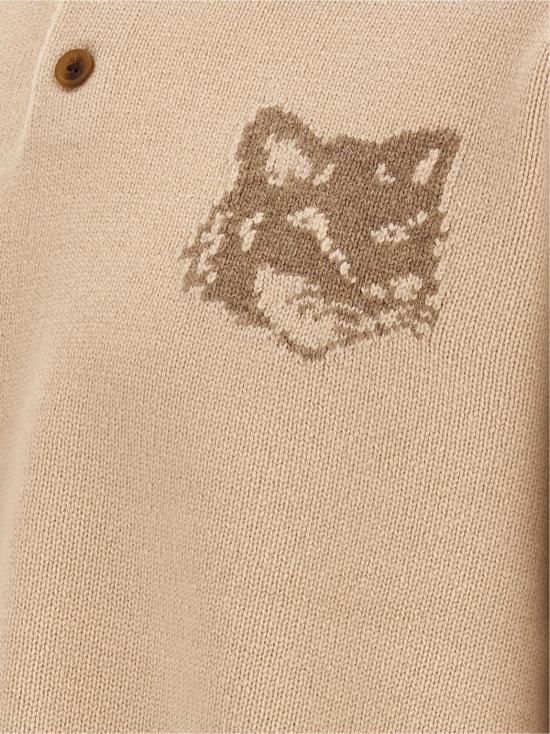  메종키츠네 스웨터 LDMRMKL00KM03290625 BEIGE - MAISON KITSUNE