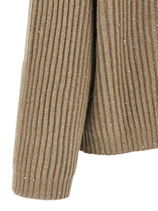  브루넬로 쿠치넬리 스웨터 LDMBM753504C506 BEIGE - BRUNELLO CUCINELLI