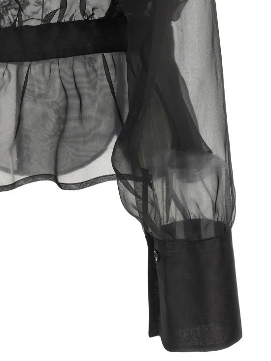 26FW 에르마노 설비노 블라우스 ER344661BM BLACK - ERMANNO SCERVINO