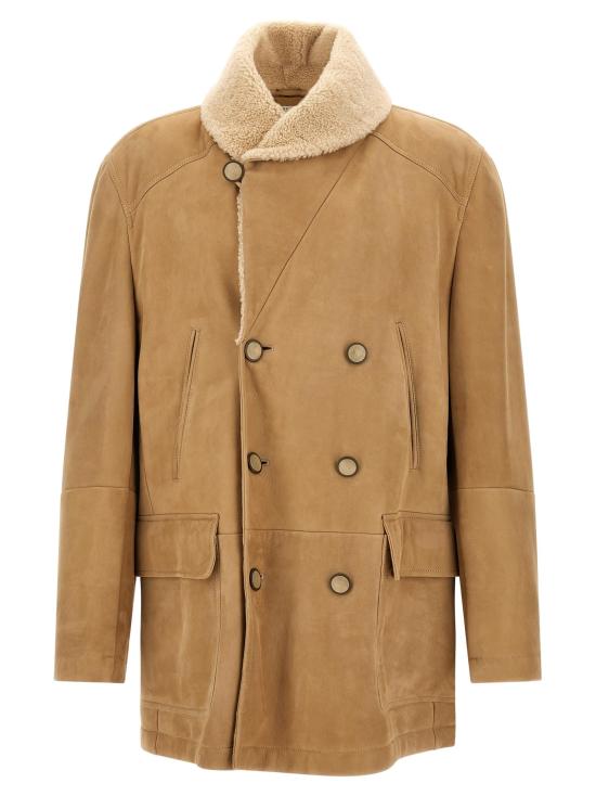 26FW 브루넬로 쿠치넬리 코트 BR345150BM BEIGE