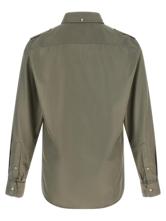 26FW 브루넬로 쿠치넬리 셔츠 BR344827BM GREEN - BRUNELLO CUCINELLI