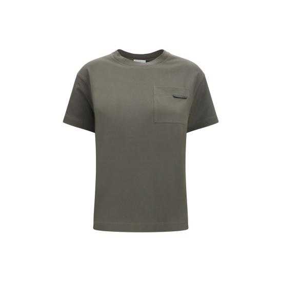 26FW 브루넬로 쿠치넬리 폴로 티셔츠 BRM0T81EC710C983BB GRAY