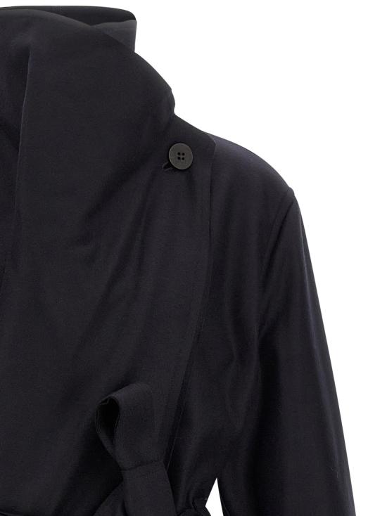 26FW 이세이 미야케 트렌치 코트 IS345111BM BLACK - ISSEY MIYAKE