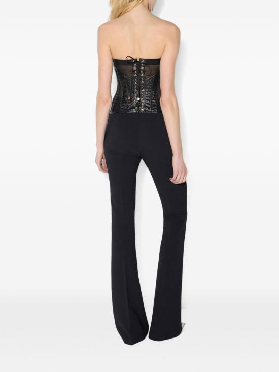 26FW 엘리자베타프랜치 민소매 티셔츠 TO09167E2 110 BLACK - ELISABETTA FRANCHI