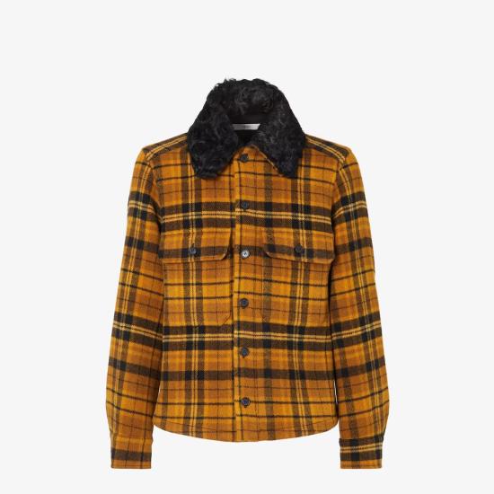 26FW 펜디 자켓 ULT 010350 JAUNE 52 YELLOW