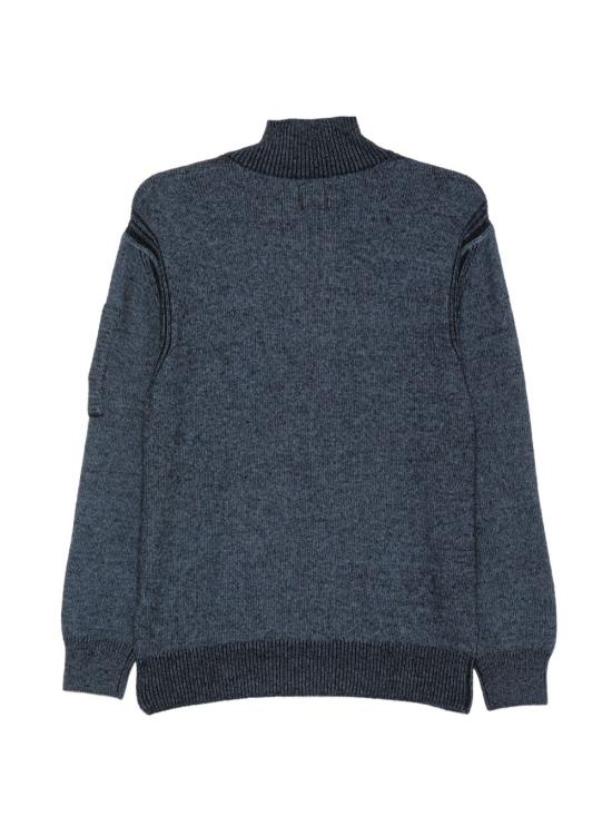  씨피 컴퍼니 스웨터 21CMKN298A006170A871 AI26 NAVY - C.P. COMPANY