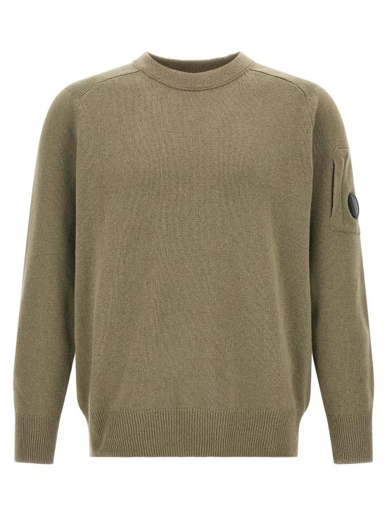  씨피 컴퍼니 스웨터 LD21CMKN085A110149A356 OLIVE GREEN