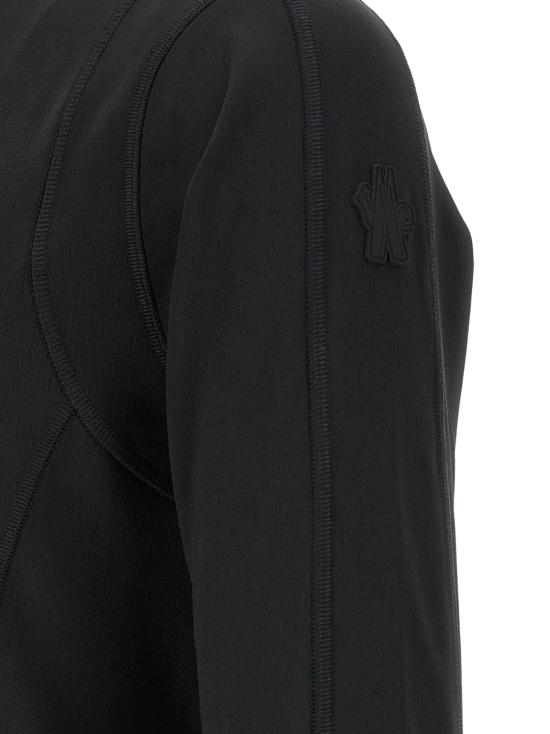 26FW 몽클레어 긴팔 티셔츠 MO344921BM BLACK - MONCLER