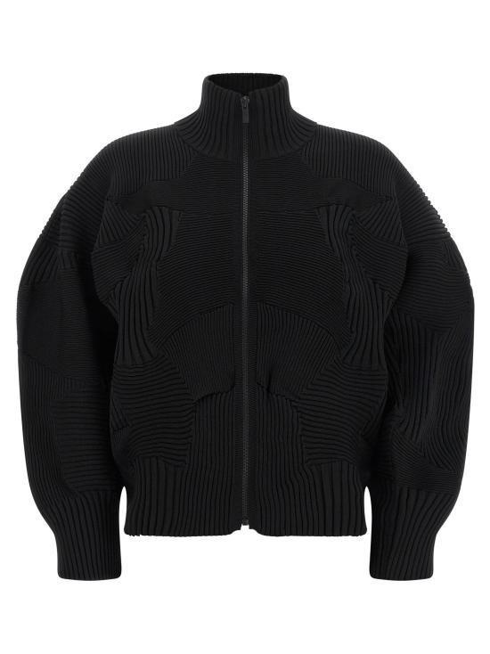  이세이 미야케 자켓 LDIM68KD30415 BLACK