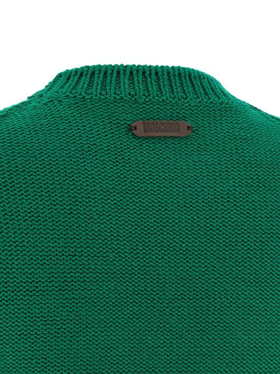  모스키노 스웨터 LDA090454022384 GREEN - MOSCHINO