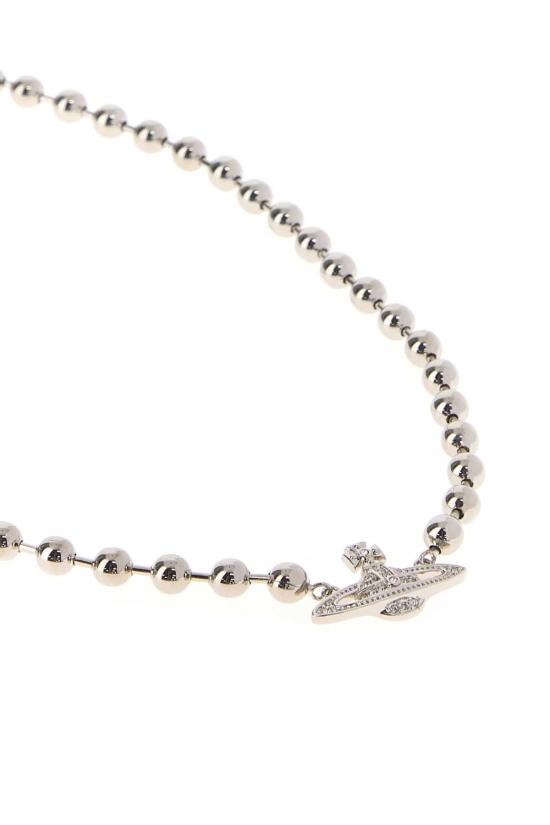 26FW 비비안웨스트우드 목걸이/팬던트 6301014K02P409 P409 SILVER - VIVIENNE WESTWOOD