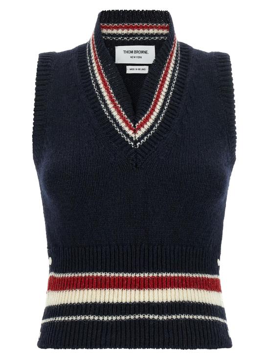 26FW 톰브라운 민소매 티셔츠 TH344975BM BLUE