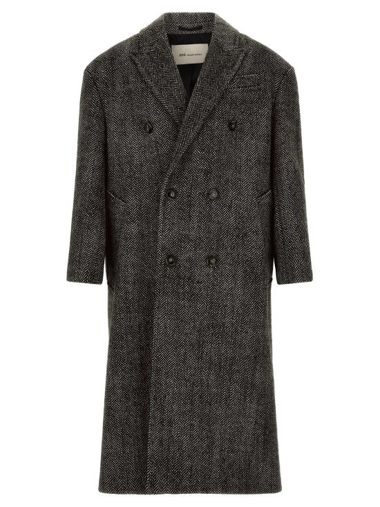 26FW 아미 코트 AM344961BM BLACK