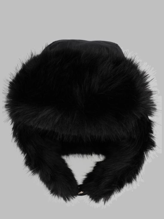 26FW 무스너클 이어플랩 캡 M36MA515W 1573 BLACK