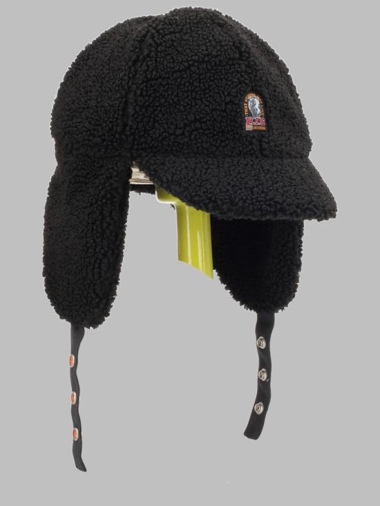 26FW 파라점퍼스 이어플랩 캡 PAHAHA41 PAN0541 BLACK - PARAJUMPERS