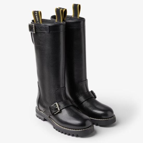 26FW 펜디 부츠 MASTER ULT 010243 NOIR 37 BLACK - FENDI