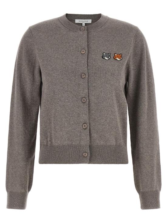 26FW 메종키츠네 가디건 MA344849BM GRAY - MAISON KITSUNE