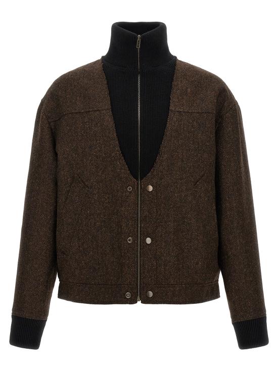  마르지엘라 자켓 LDS67AM0122S54246003F BROWN