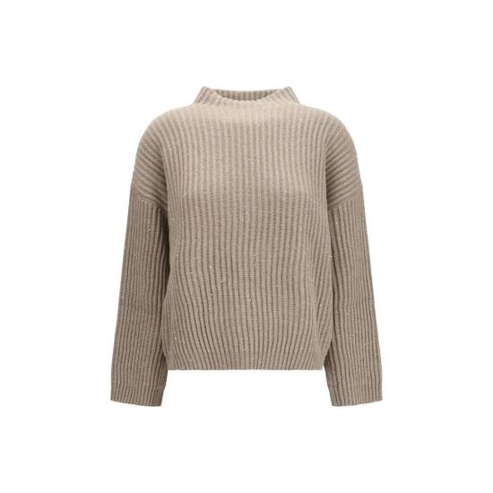 26FW 브루넬로 쿠치넬리 스웨터 BRMBM753504C506BB BEIGE