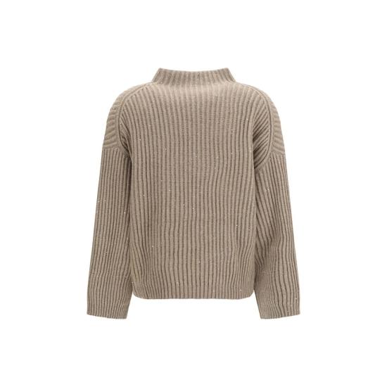 26FW 브루넬로 쿠치넬리 스웨터 BRMBM753504C506BB BEIGE - BRUNELLO CUCINELLI