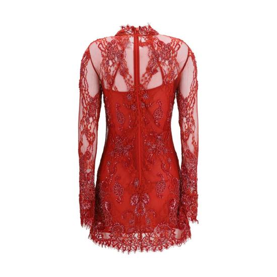 26FW 블루마린 바디수트 티셔츠 BLRF6062J1616X0824BB RED - BLUMARINE