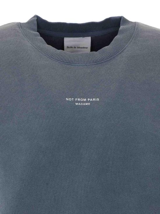 26FW 드롤드무슈 탑 SW148CO127DGR GREY - DROLE DE MONSIEUR