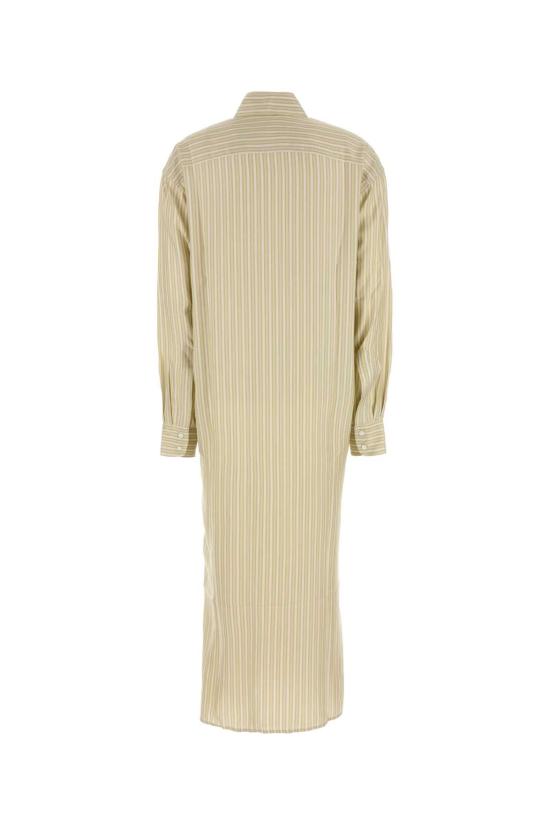  르카샤 원피스 UZUD STRIPESYELLOW BEIGE - LE KASHA