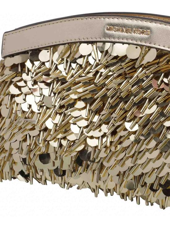 26FW 마이클 코어스 클러치/파우치 30F6G13C5M710 GOLD - MICHAEL KORS