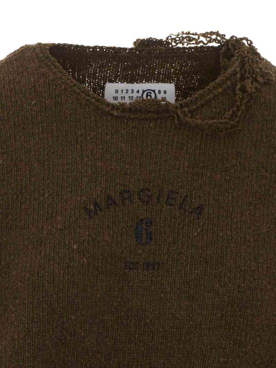 26FW MM6 메종마르지엘라 탑 S52HL0062M13283727S GREEN - MM6 MAISON MARGIELA
