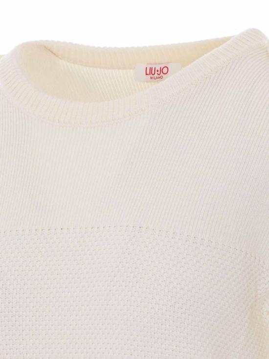 26FW 리우조 탑 TF6087MS75L10701 WHITE - LIU JO