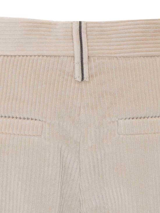 26FW 브루넬로 쿠치넬리 팬츠 MA180P8492C9815 WHITE - BRUNELLO CUCINELLI