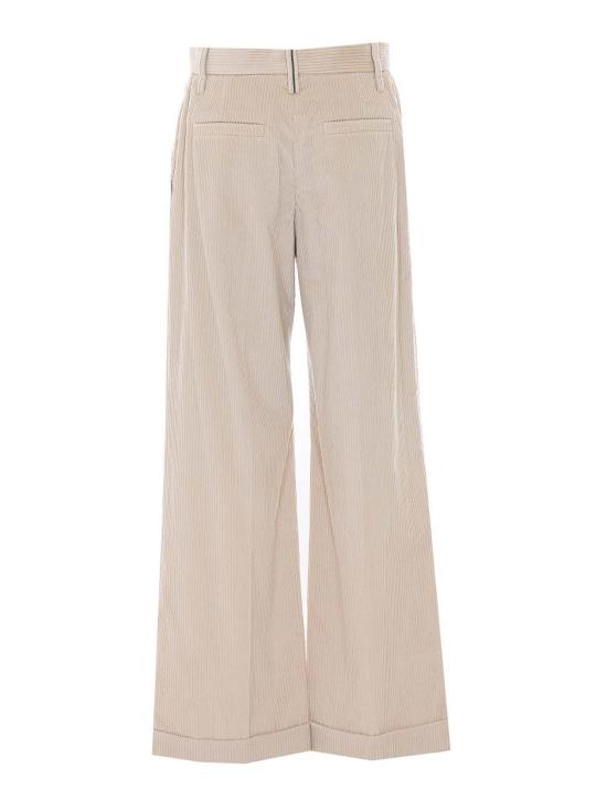 26FW 브루넬로 쿠치넬리 팬츠 MA180P8492C9815 WHITE - BRUNELLO CUCINELLI