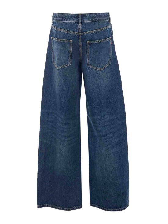 26FW 토리버치 스트레이트 팬츠 189754404 BLUE - TORY BURCH