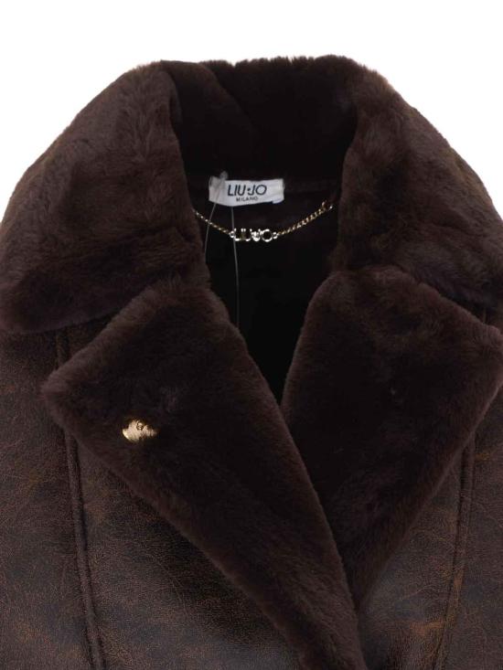 26FW 리우조 자켓 WF6328E1152L9239 BROWN - LIU JO
