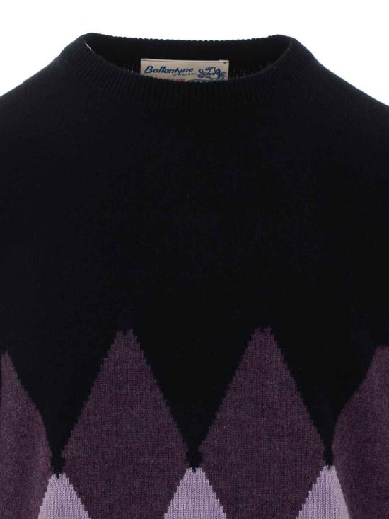 26FW 발렌타인 스웨터 B2P0007K0A895517 BLACK - BALLANTYNE