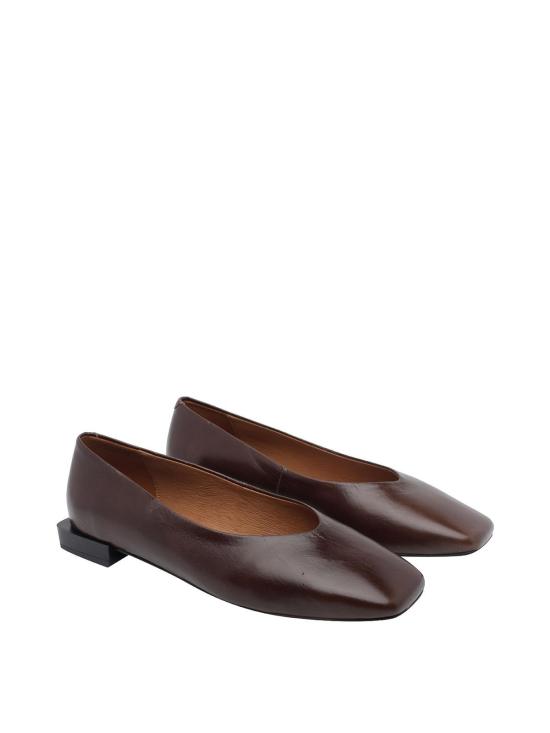 26FW 엔젤 알라르콘 플랫 슈즈 26500535AGRETACASTANA BROWN - ANGEL ALARCON