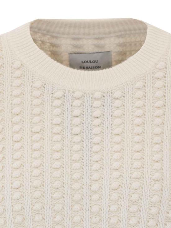 26FW 루루 스튜디오 탑 ROLFIVORY WHITE - LOULOU STUDIO