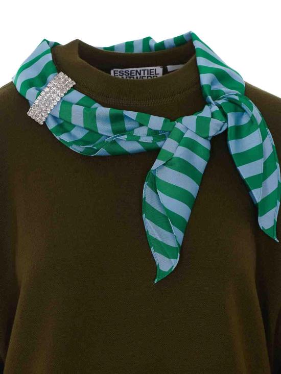 26FW 에센셜앤트워프 탑 KURTISKM26 GREEN - ESSENTIEL ANTWERP