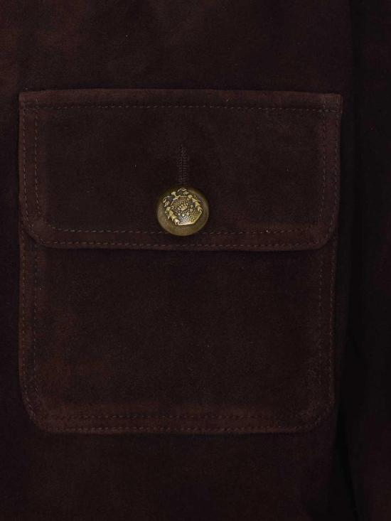 26FW 아르마 가죽 자켓 008L26604702CHARCOALBROWN - ARMA