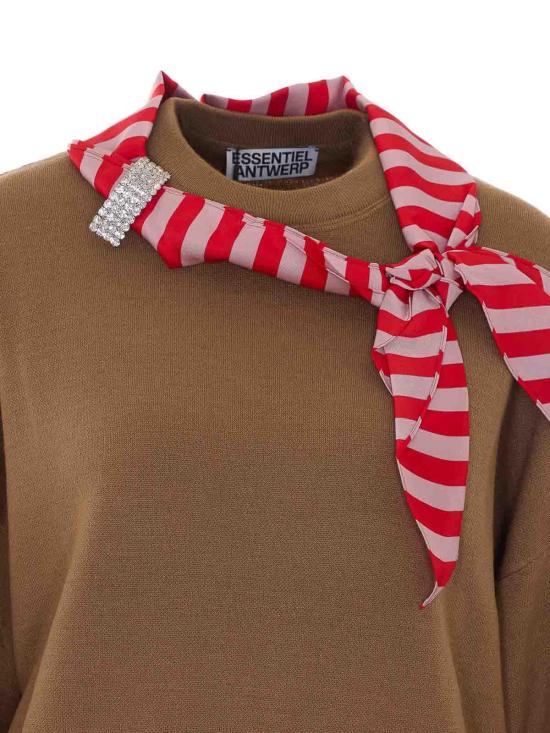 26FW 에센셜앤트워프 탑 KURTISCC05 BEIGE - ESSENTIEL ANTWERP